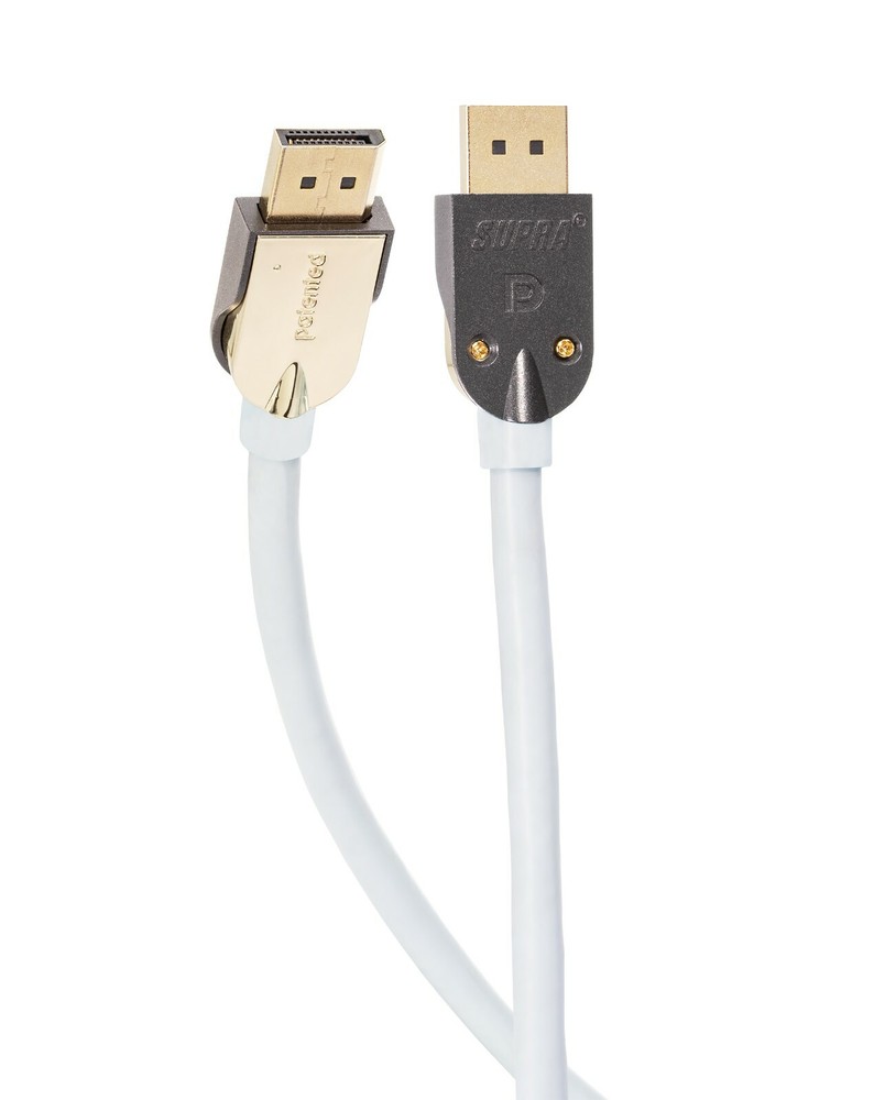 Supra Cables 8K KDR DISPLAY PORT 1-meter (3.28 feet) BEST FOR COMPUTER GRAPHICS