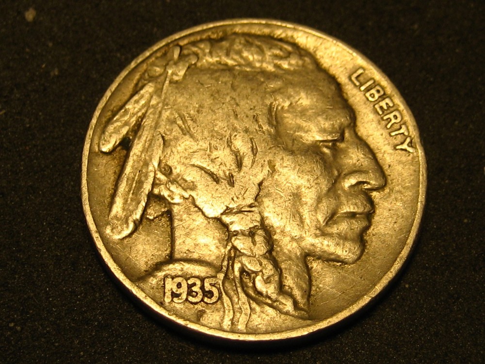1935-P Buffalo Nickel XF