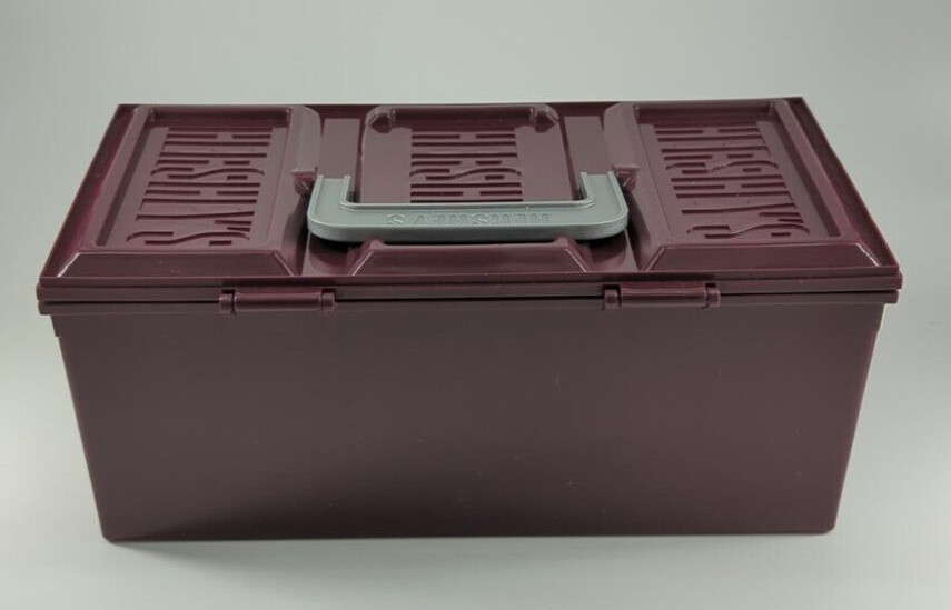 Hershey's S'mores Carrying Case Organizer Caddy Storage Box Campfire Camping