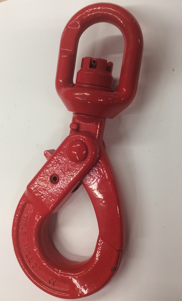 Grade 80 Swivel Self Locking Hook Chain Winch Line Rigging Tools