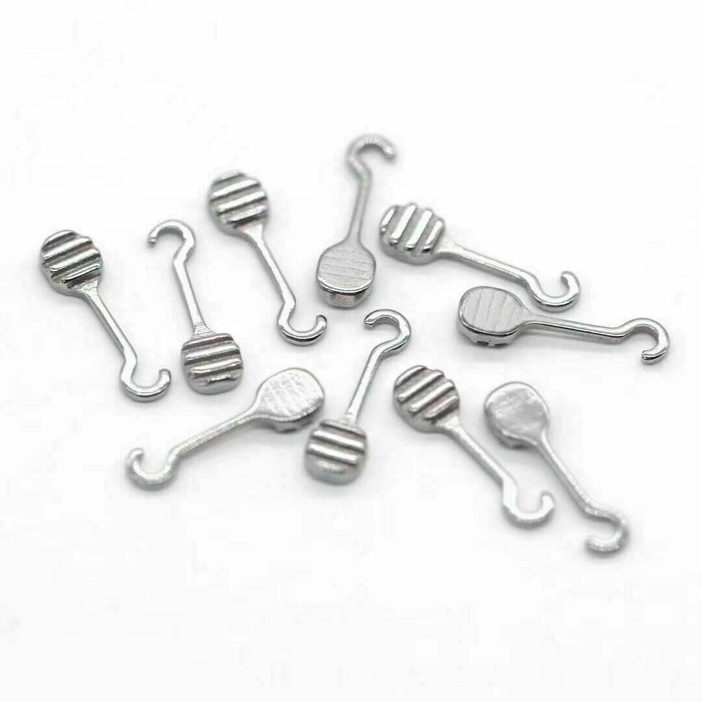100 Pcs Dental Bonding Crimpable Hook Adhesive Traction Archwire Left/Right