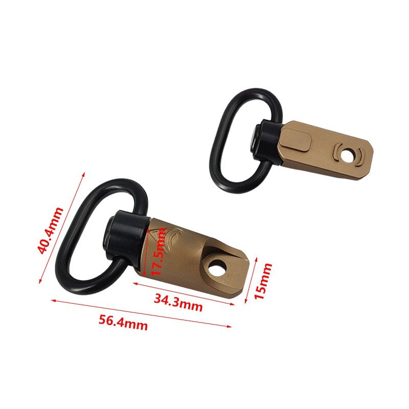 New Tactical Socket QD Quick Release Strap Quick Release Sling Buckle MLOK