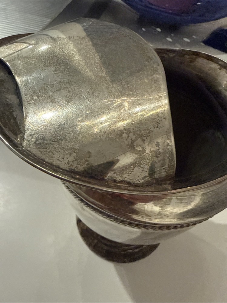 Vintage KEYSTONEWARE Silver Plated Pitcher 9"