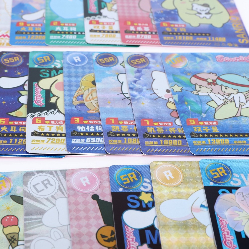 Sanrio Trading Cards 32 Pack Box Sealed Hello Kitty Cinnamon Roll complete Set