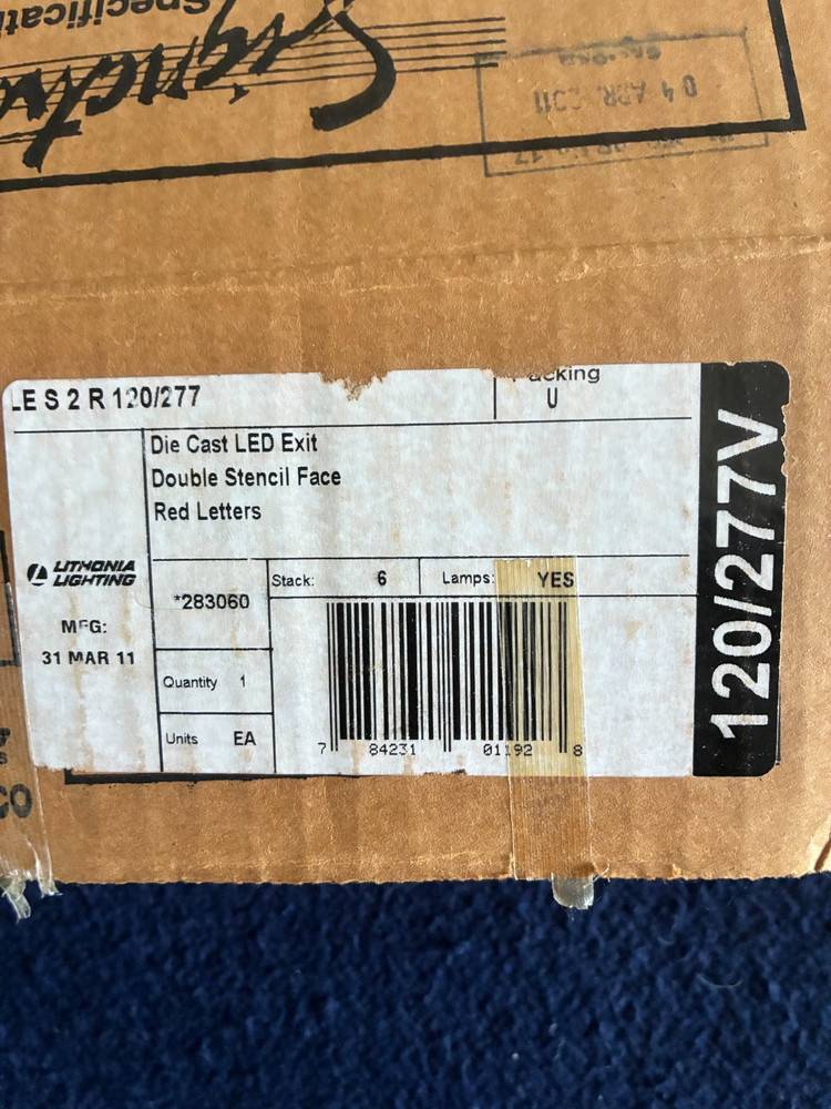 Lithonia light LES 2R