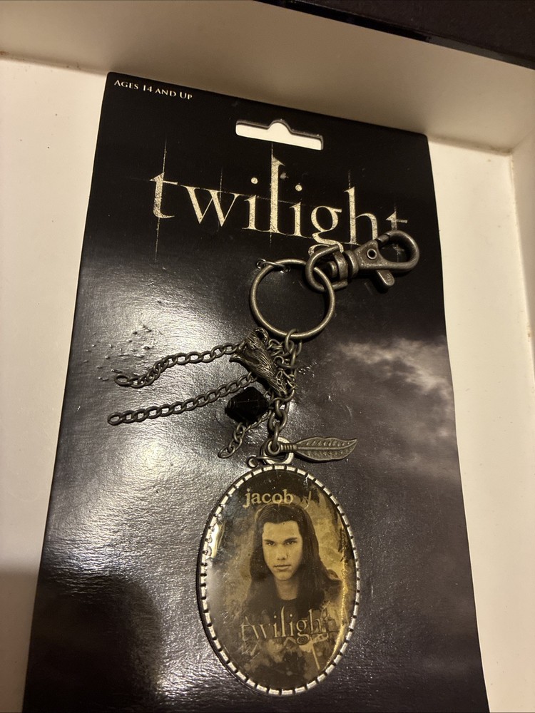 Twilight Saga Jacob Key Ring/Bag Clip New