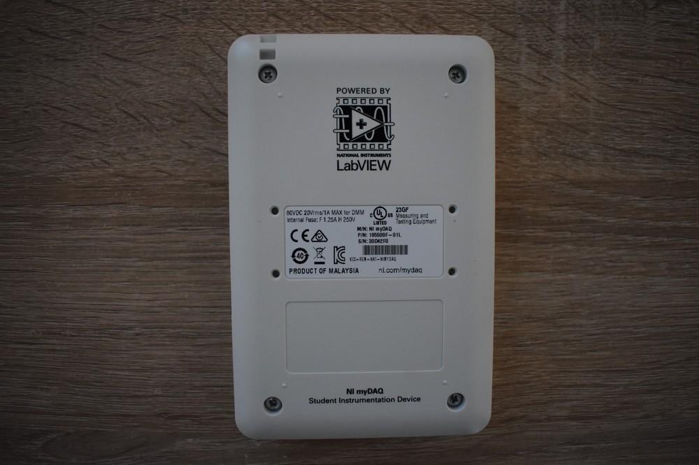 National Instruments NI myDAQ Student Instrumentation Device Untested