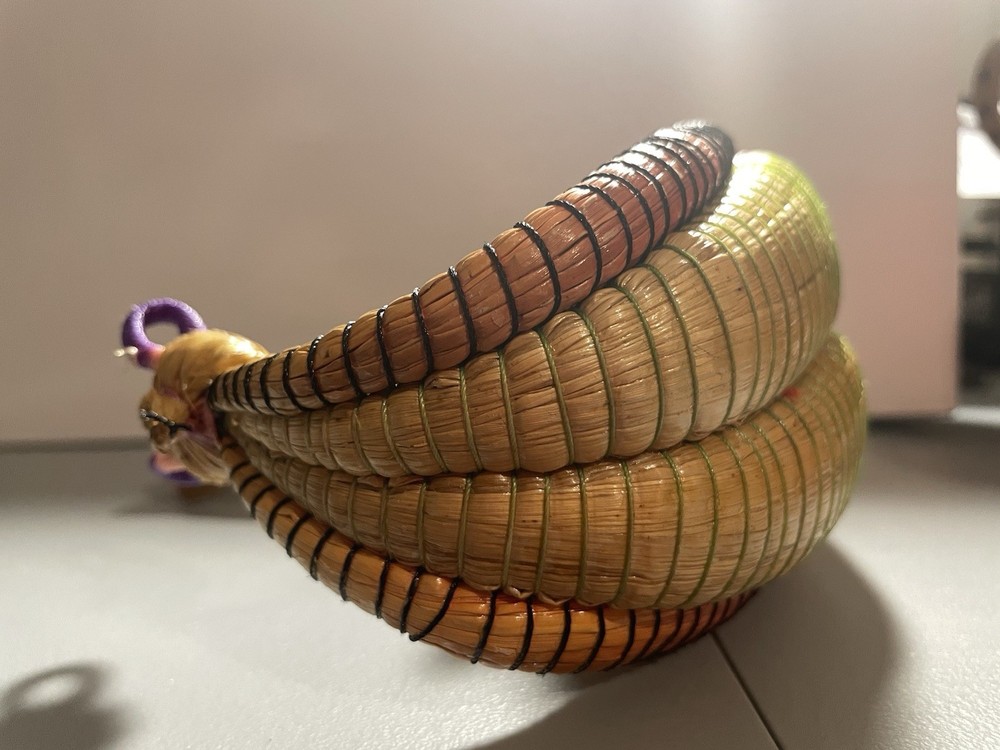 Peruvian Hand Crafted Wicker Boat