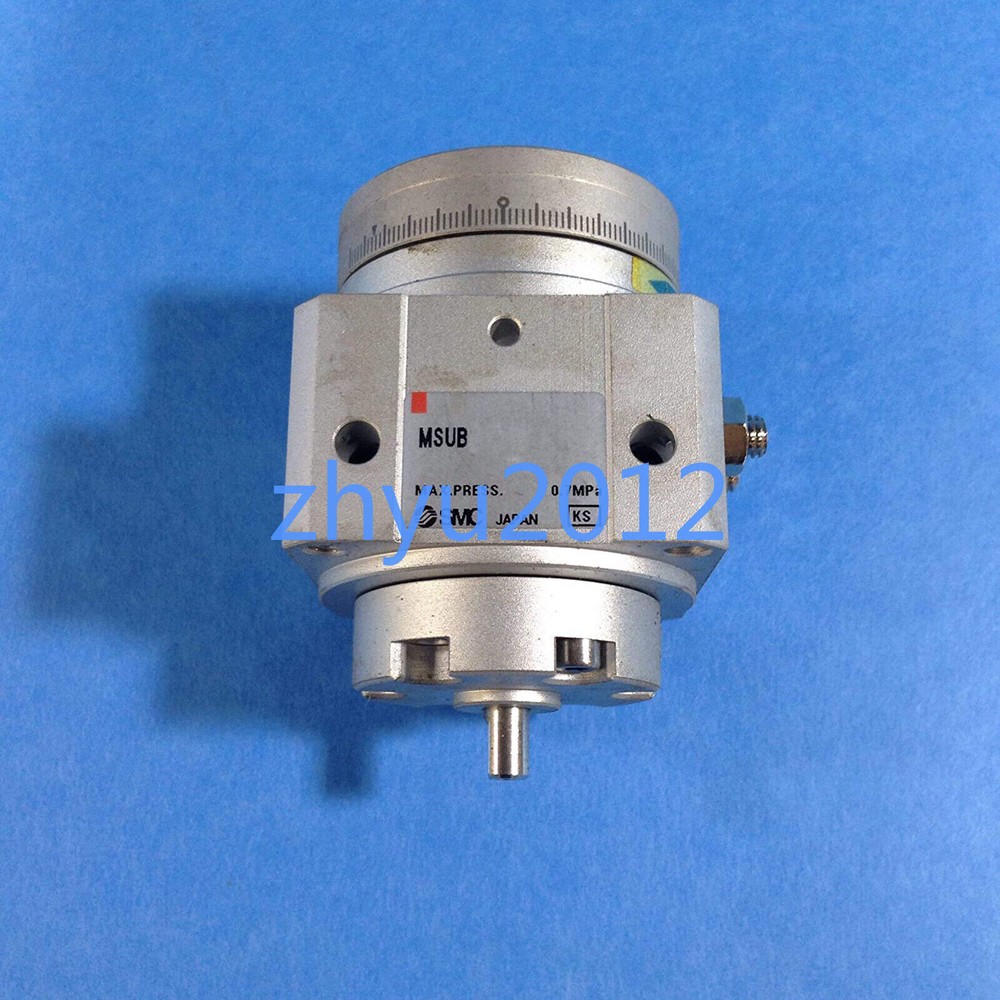 100% Test 1 PCS SMC MSUB1-90S Rotary Table Free Mount Single Vane New