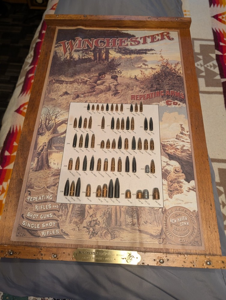 winchester bullet board