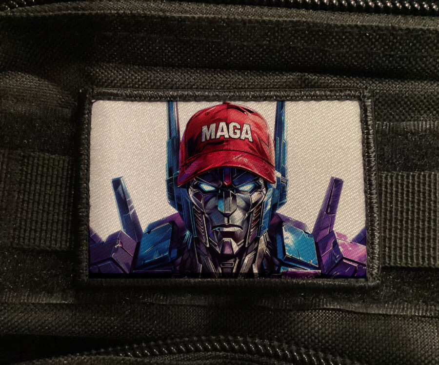Mystical White Tiger Eyes Patch Morale Tactical Hook [sub]