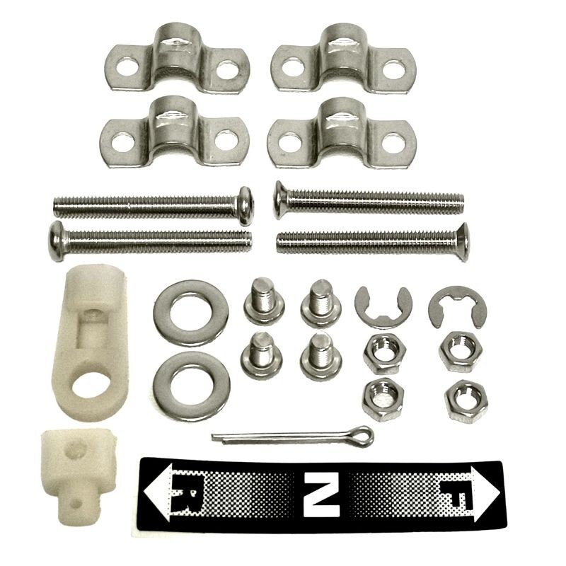 General purpose jacket Single lever marine engine control box Top mounting zinc