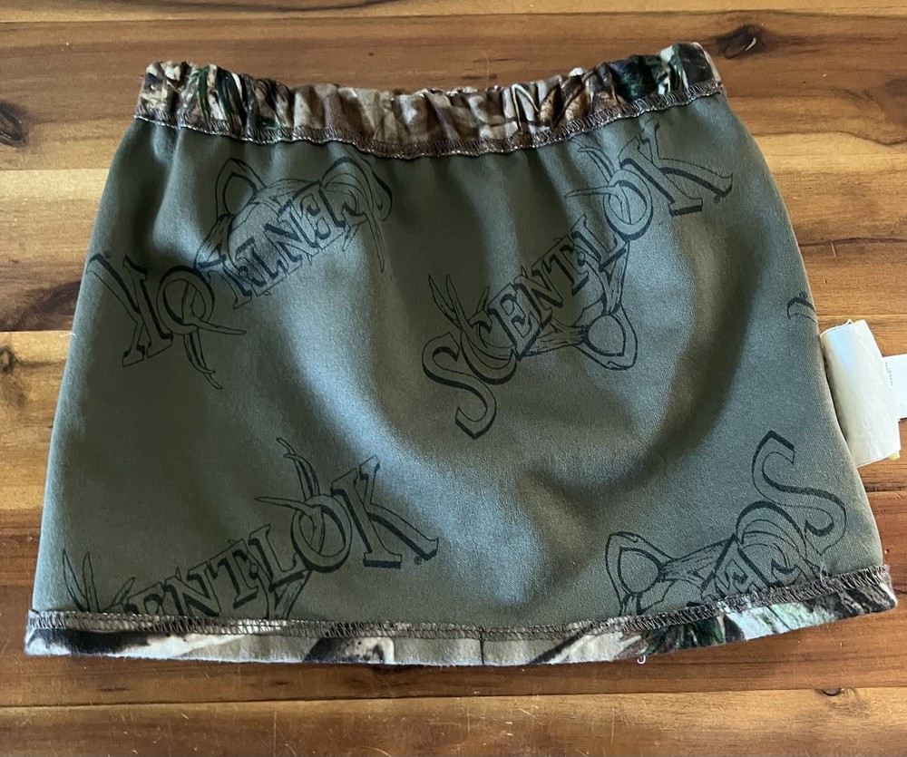 Cabelas ScentLok Neck Gaiter Real Tree Camo