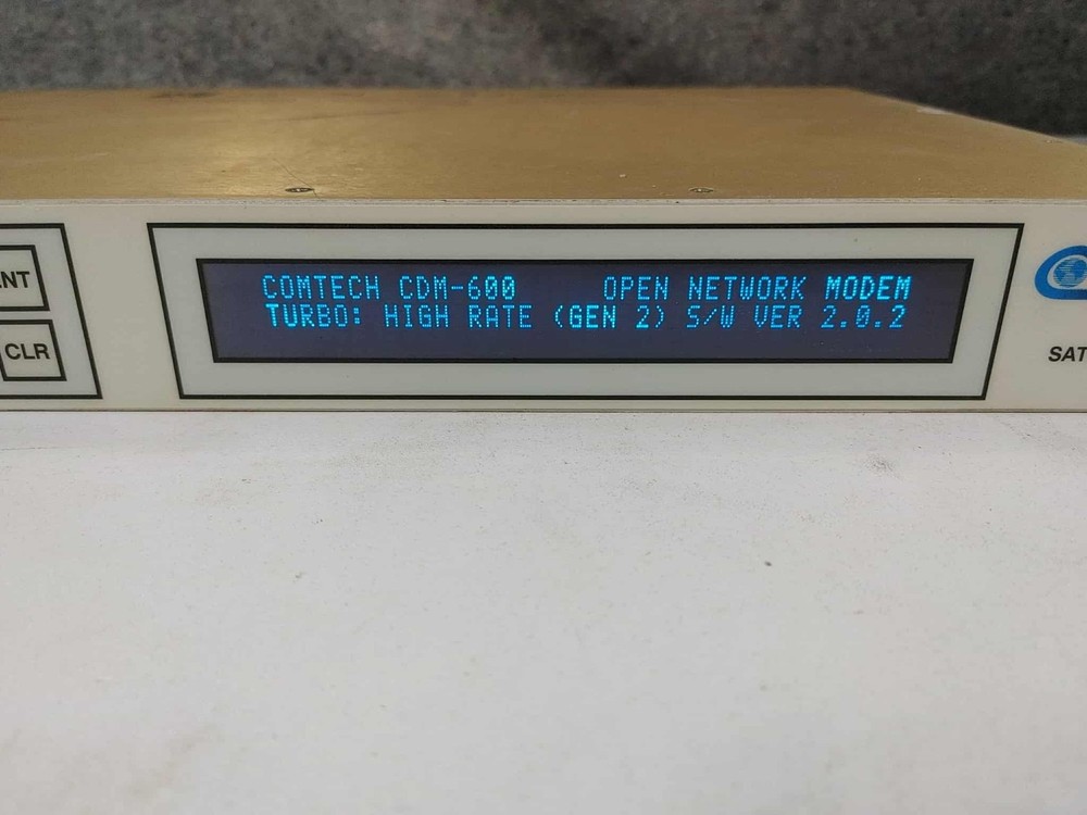 Comtech CDM-600-159 CDM-600 IF-Band Version Satellite Modem