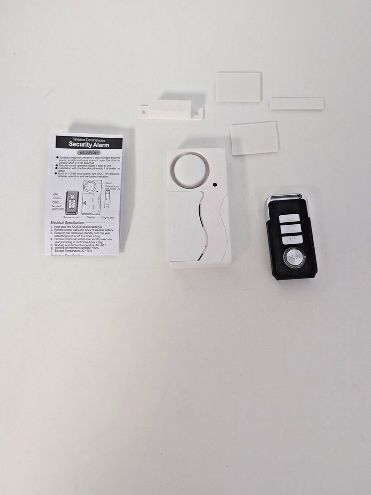 WIRELESS DOOR/WINDOW SECURITY ALARM