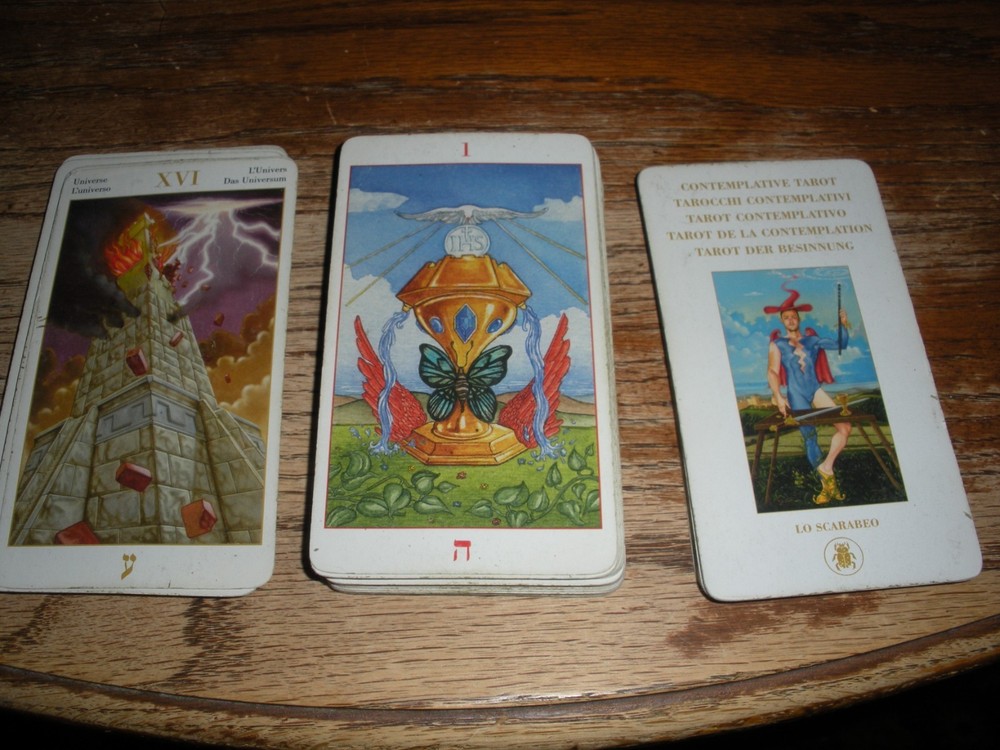 Contemplative Tarot, used deck, no instructions, no box