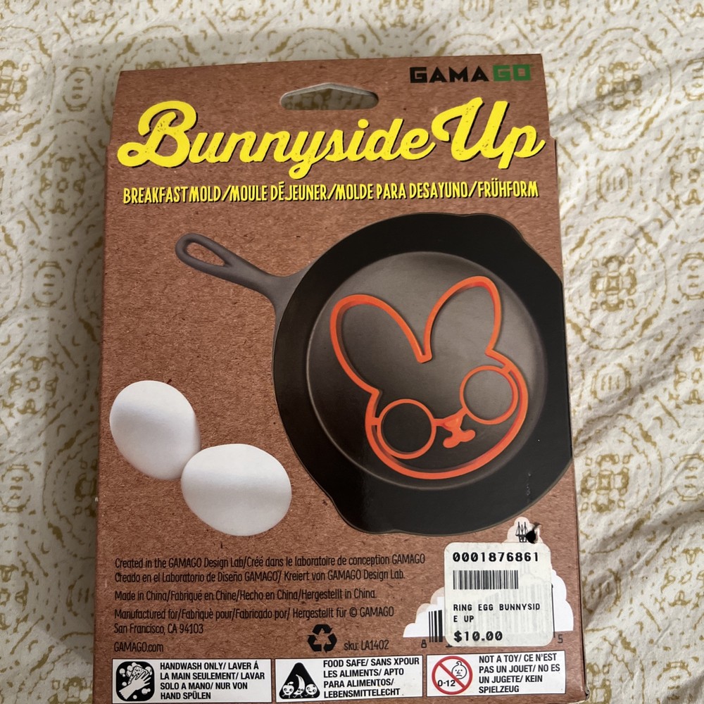 Gama Bunnyside Up Breakfast Egg Mold Easter