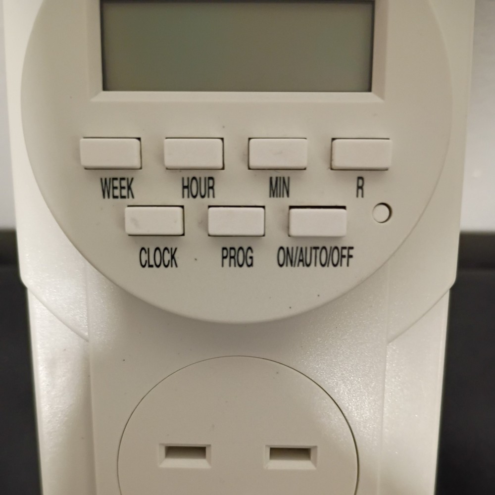 Digital Grow Timer Programmable 3500W for Hydroponics & Lighting 240V