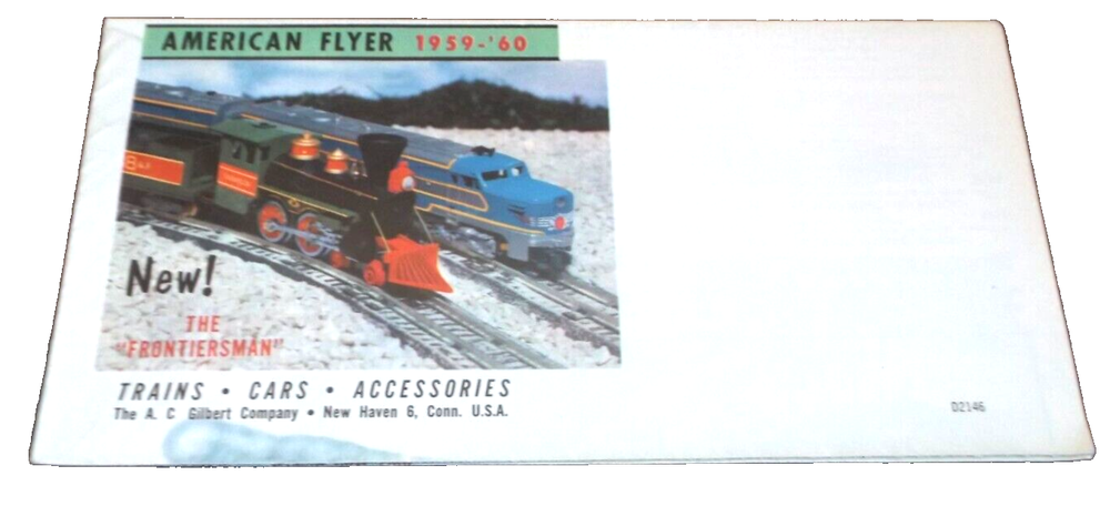 1959 1960 AMERICAN FLYER CATALOG