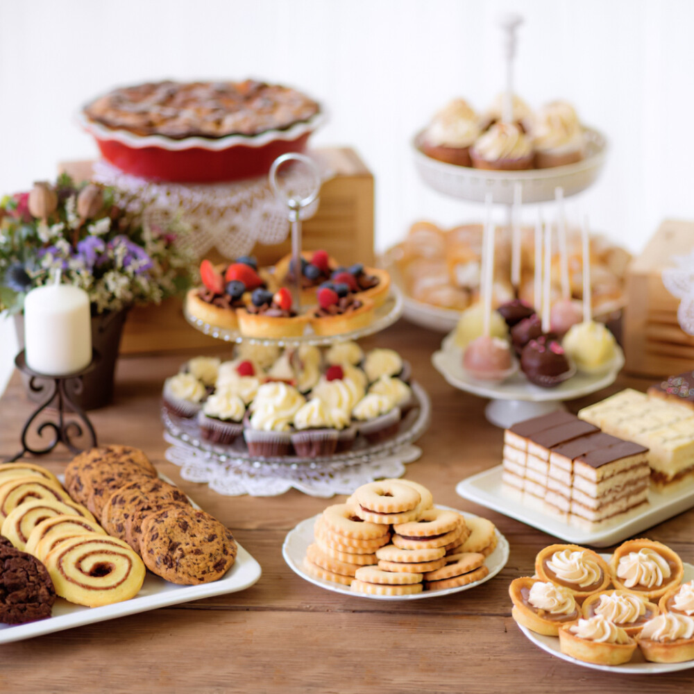Desktop Buffet Stand Dessert Tower Cupcake Serving Platter Cake Tower