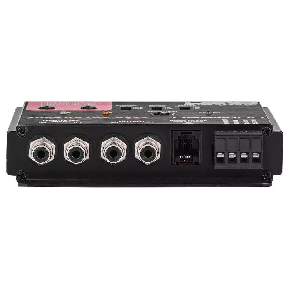 DS18 DBPM100 Car Digital Bass Processor 2 Channel Preamp Input Output Epicenter