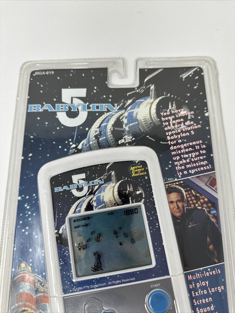 Babylon 5 Electronic Video LCD Game 1994 New In Package