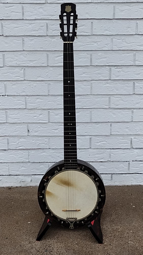A. Weaver 5 String Banjo w/case! -LL