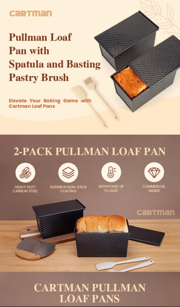 Cartman Pullman Loaf Pan Set