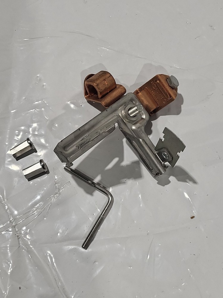 Universal pedestal clamp with cable manager