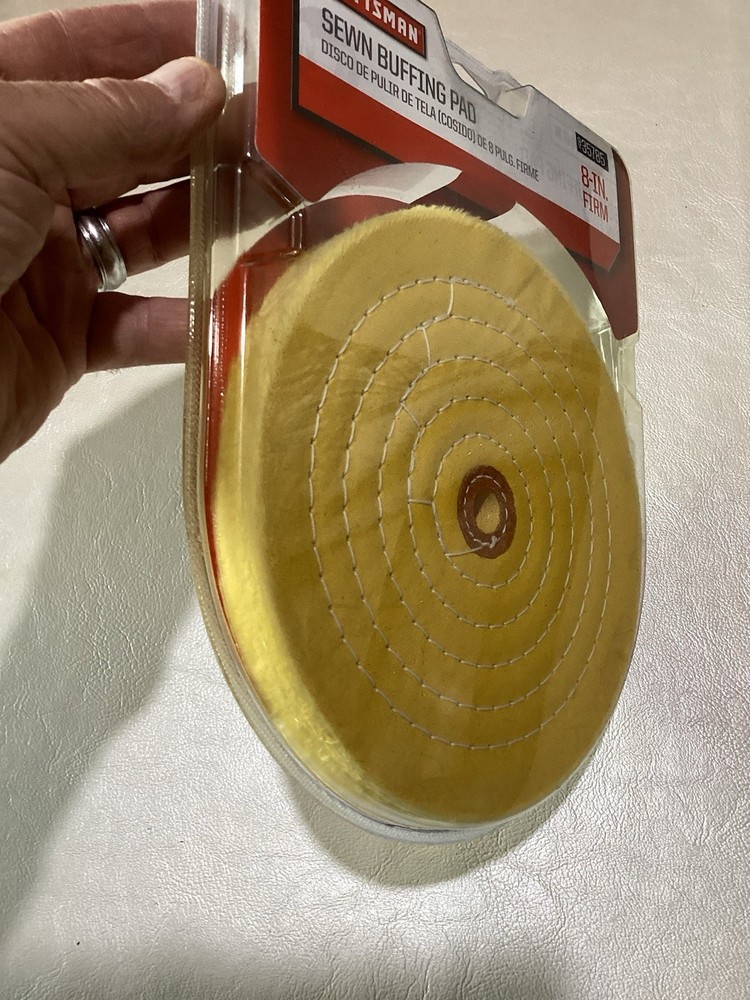 Craftsman Sewn 8” Buffing Pad NOS