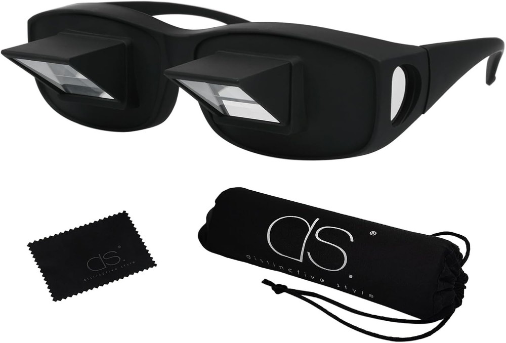 DS. DISTINCTIVE STYLE Lazy Readers Glasses Prism Lying Down Bed...