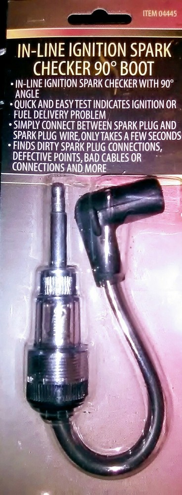 In-line 90 Ignition Checker Boot Spark