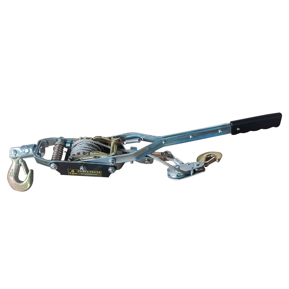 4 Ton New Dual Gear Power Puller Cable puller Heavy Duty Hand Power Cable Puller