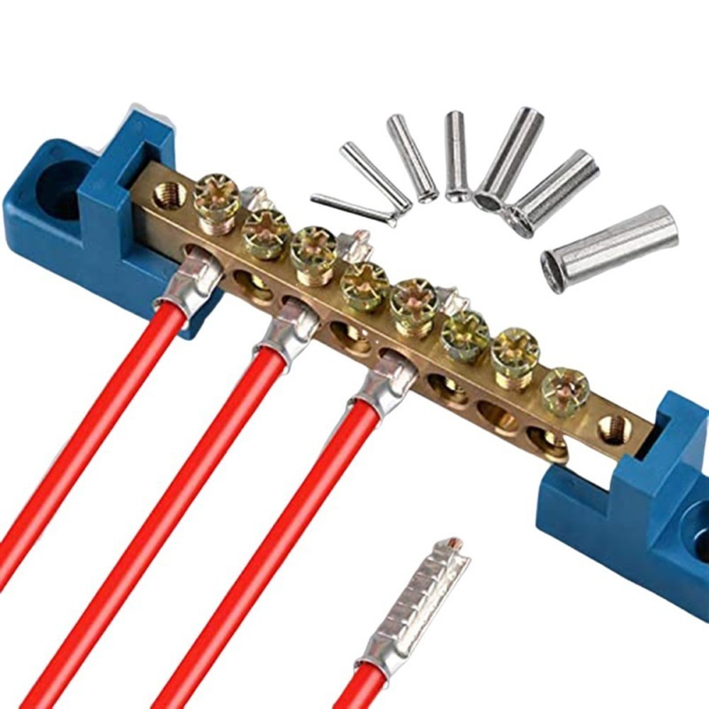 Copper Wire Ferrule Kit for Easy Connections Includes 700 Terminals Sizes