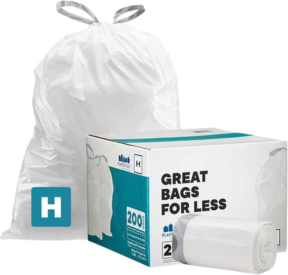 Custom Fit Trash Bags patible w  Code H