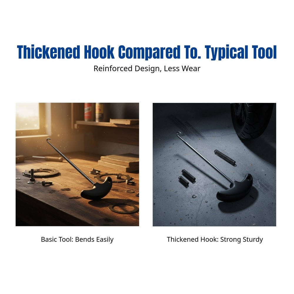 Motorcycle Spring Puller Tool Portable Motorbike Compact Spring Remover