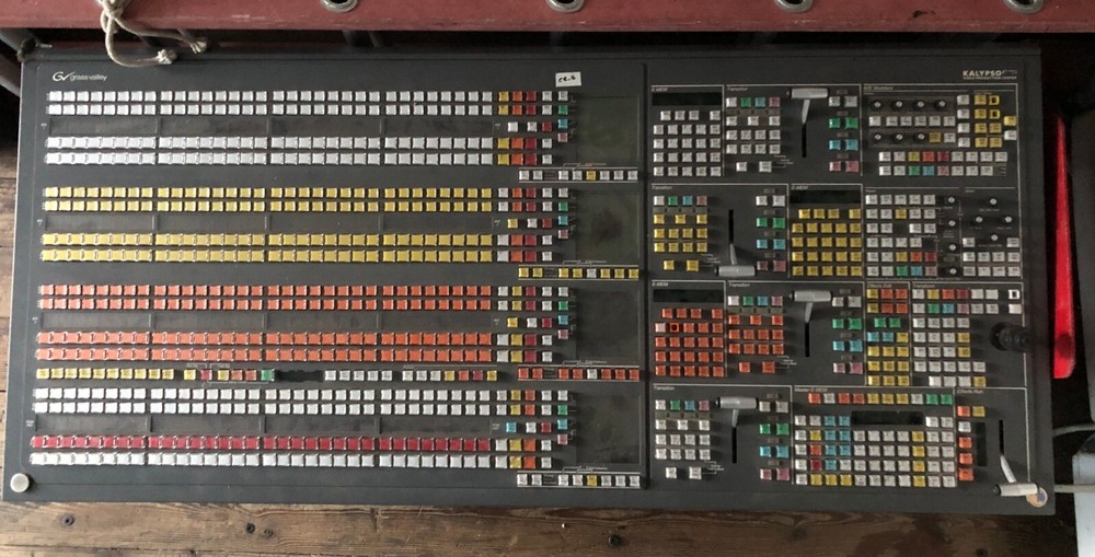 Grass Valley Video Production Center Kalypso Control Panel