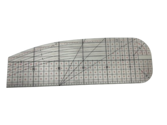 10x30cm Hot Hem Ruler for Sewing-Heat Resistant DIY Tool for Ironing & Patchwork