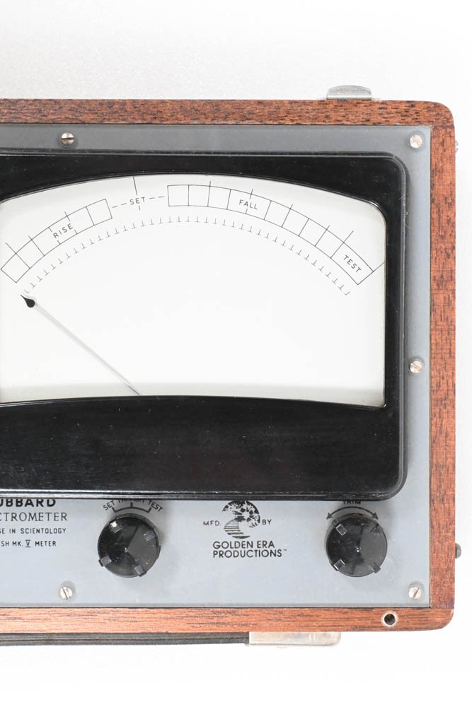 Scientology Golden Era British Mark Mk V E-Meter Hubbard Electrometer