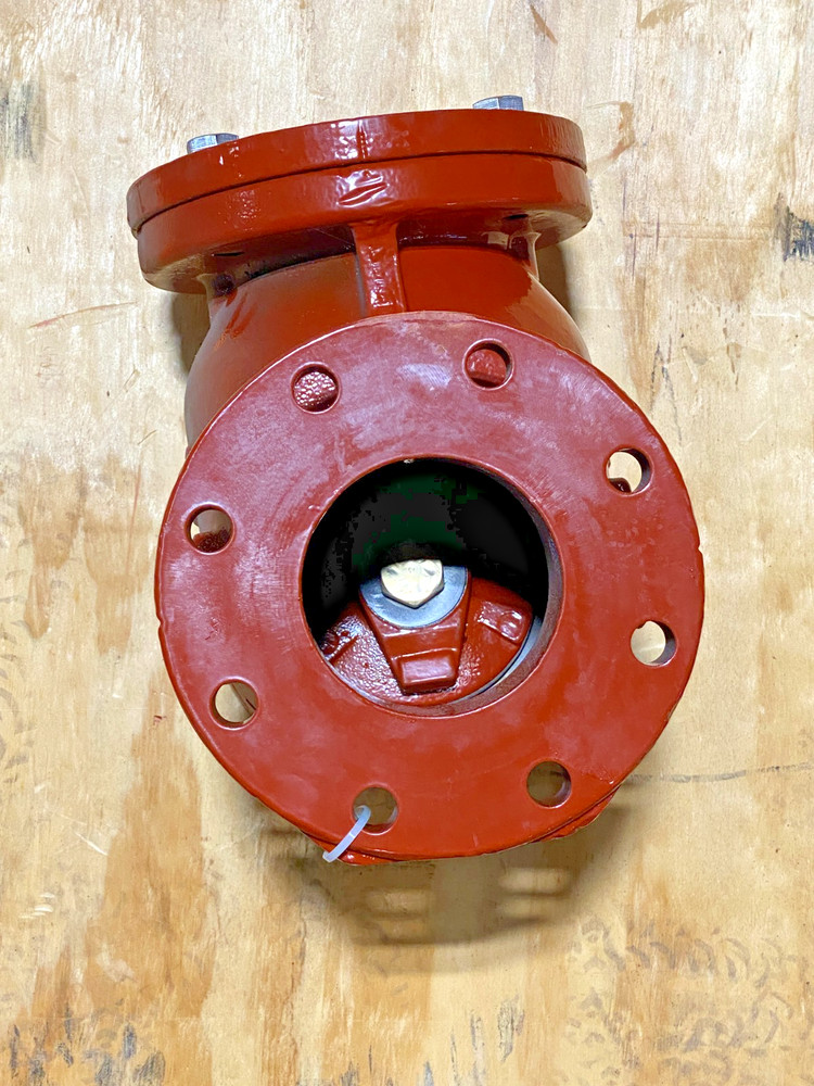 Kennedy 4” Check Valve Fig. 1126A, Rubber Faced Disc