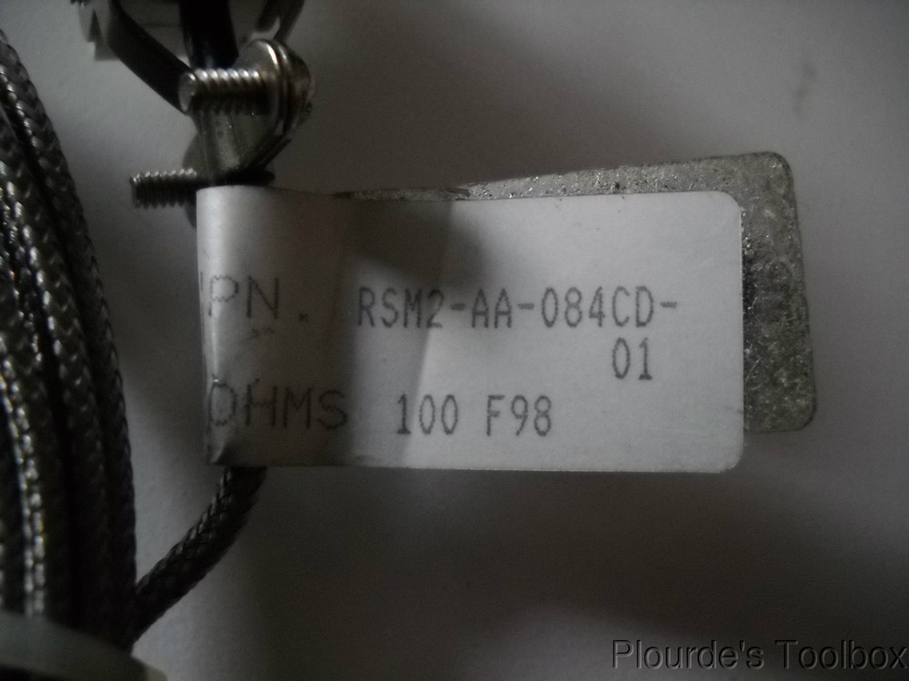 New Tevac RS Thermocouple, Type K, RSM2-AA-084CD-01