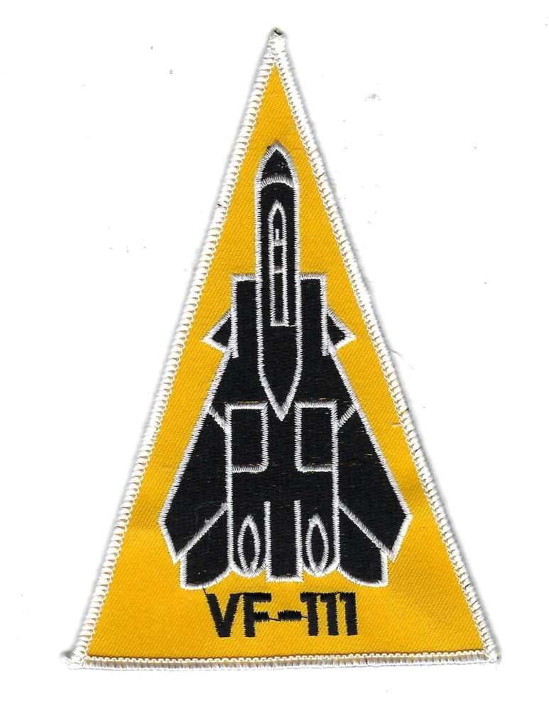 ORIGINAL VF-111 F-14 TRIANGLE  patch