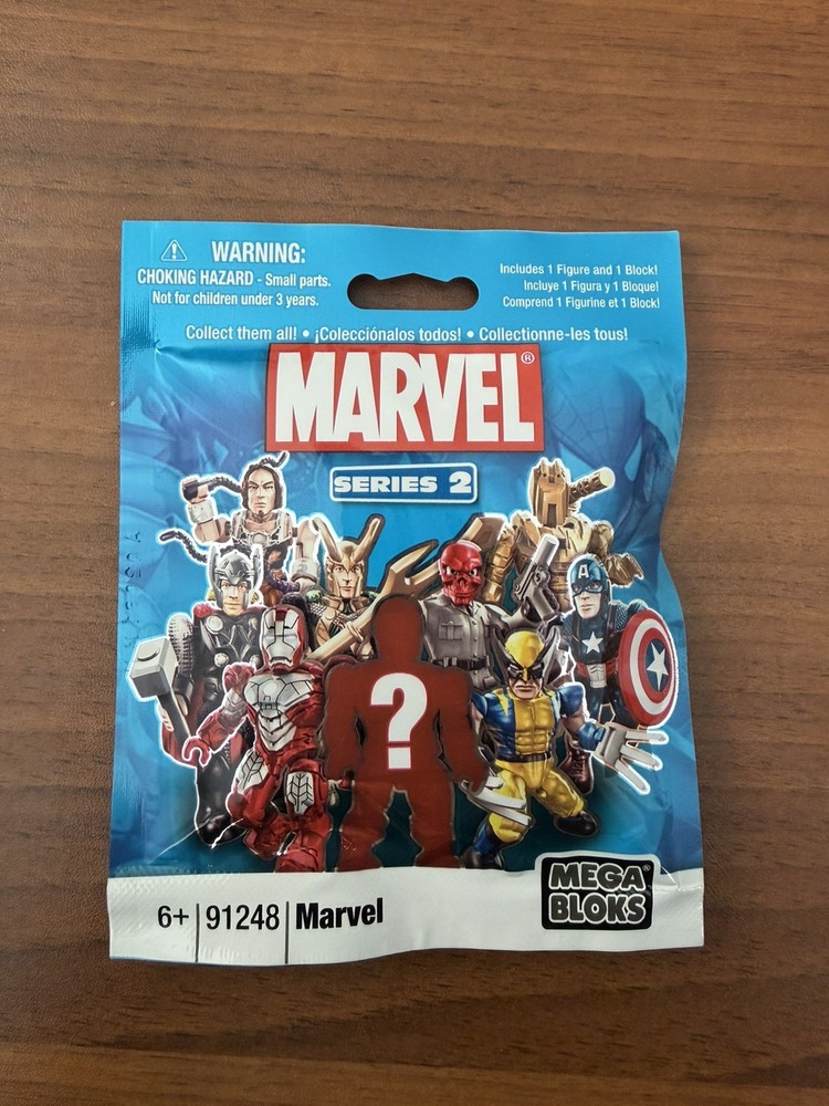 Marvel Mega Bloks Series 2 Red Skull Figure NIP