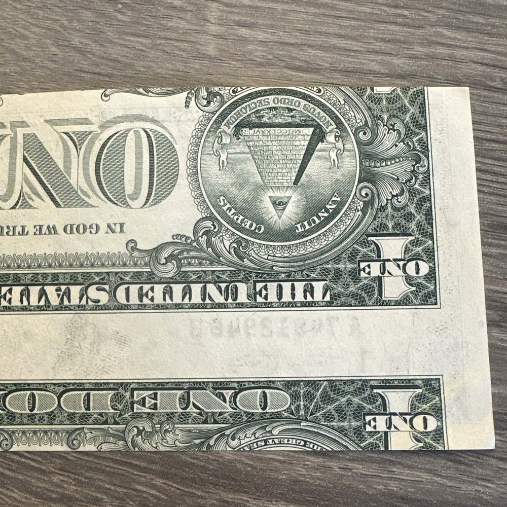 RARE DOUBLE ERRORS 2001 BOSTON $1 MISALIGNED and INVERTED BACK ERRORS