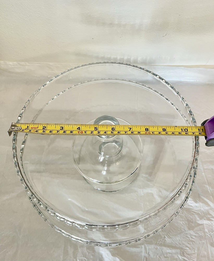 3-piece Pasabahce Cake Stands