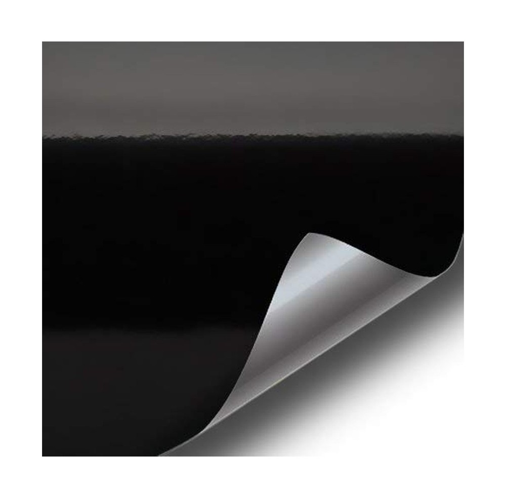 VViViD Black Gloss Bulk Roll Vinyl Wrap Roll with Air Release Technology (3ft...