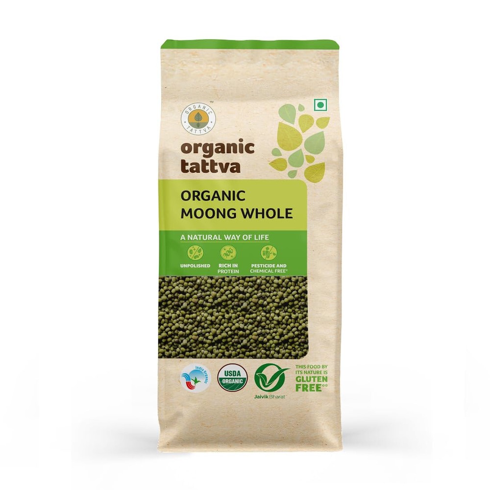 Organic Tattva Moong Dal Whole