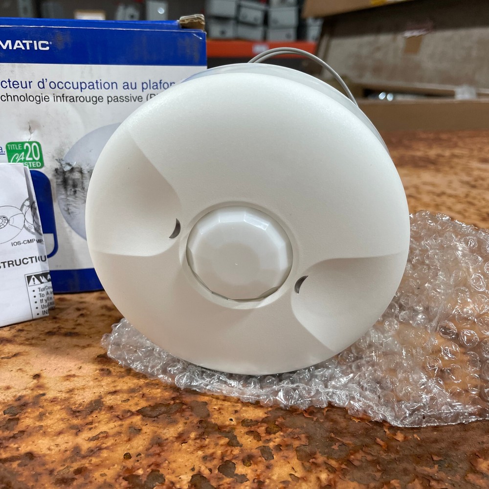 INTERMATIC #IOS-CMP-U / Ceiling Mount Occupancy Sensor - PIR - 1,200 Sq Feet / H