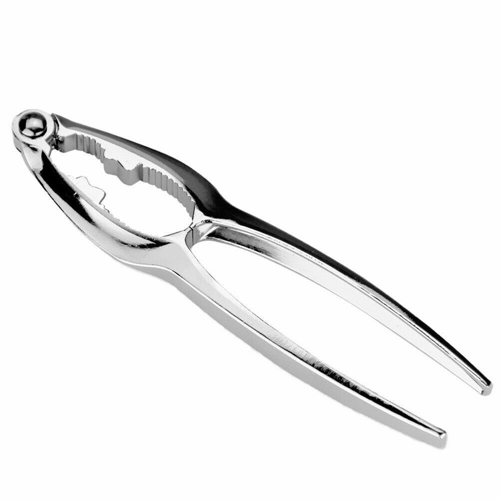 Stainless plier nut cracker shell walnut Crab seafood lobster nut cracker Tool