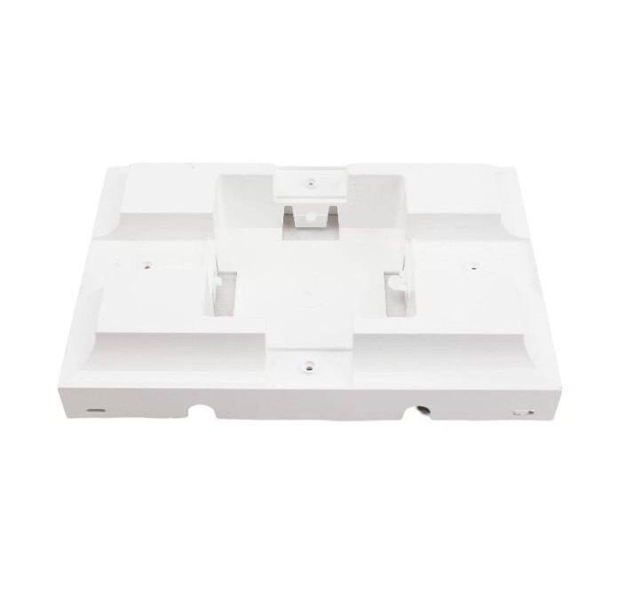 LMT White Vinyl Mailbox Support Bracket